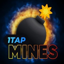 1Tap Mines by Turbo Games, showcased at sspinit.com – game logo