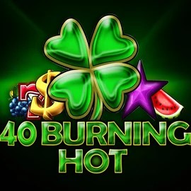 40 Burning Hot logo by Amusnet Interactive Spinit Casino