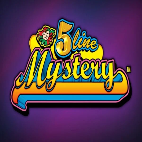 5 Line Mystery slot logo by Eurocoin Interactive at Spinit Casino