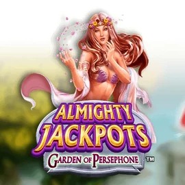 Almighty Jackpots: Garden of Persephone game by Novomatic – logo hosted on Spinit Casino