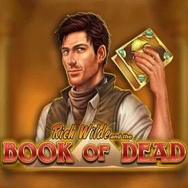 Book of Dead slot logo by Play'n GO at Spinit Casino