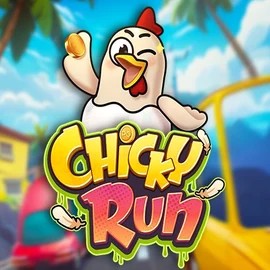 Chicky Run online game logo by PG Soft on sspinit.com