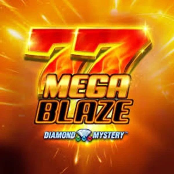 Diamond Mystery Mega Blaze slot visual from Greentube available on sspinit.com