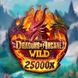 Dragons of Arcane Wild slot visual from Foxium available on sspinit.com