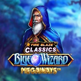 Fire Blaze Blue Wizard Megaways casino game by Rarestone Gaming – featured logo at Spinit Casino