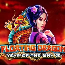 Floating Dragon Year of the Snake slot visual from Pragmatic Play available on sspinit.com