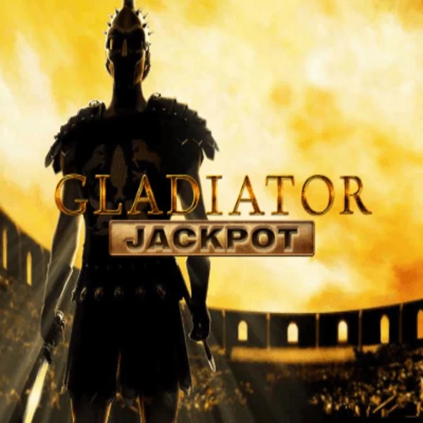 Gladiator Jackpot slot logo by Playtech at Spinit Casino