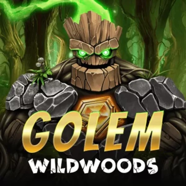 Golem Wildwoods logo by BF Games at Spinit Casino