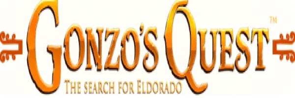 Gonzo's Quest online game logo by NetEnt on sspinit.com