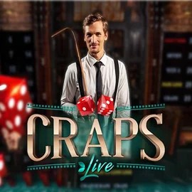 Live Craps logo – Live Casino by Evolution at Spinit Casino