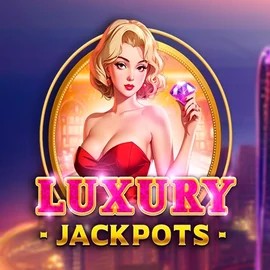 Luxury Jackpots logo by Triple Cherry at Spinit Casino