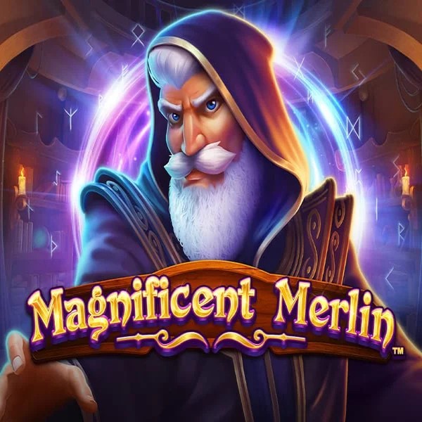 Try Magnificent Merlin slot by Greentube on sspinit.com – logo image