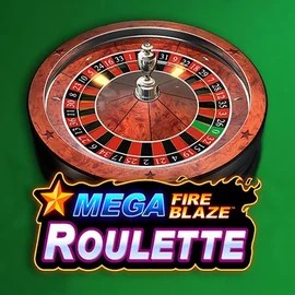 Mega Fire Blaze Roulette slot logo by Playtech at Spinit Casino