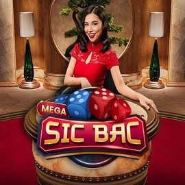 Mega Sic Bac online game logo by Pragmatic Play on sspinit.com