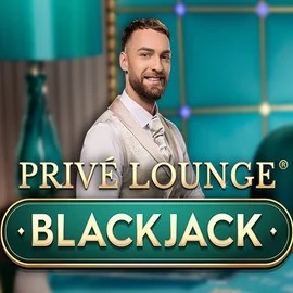Privé Lounge Blackjack slot visual from Pragmatic Play available on sspinit.com