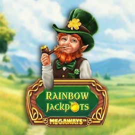 Rainbow Jackpots Megaways game by Red Tiger Gaming – logo hosted on Spinit Casino