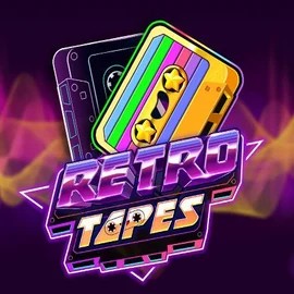 Retro Tapes online game logo by Push Gaming on sspinit.com