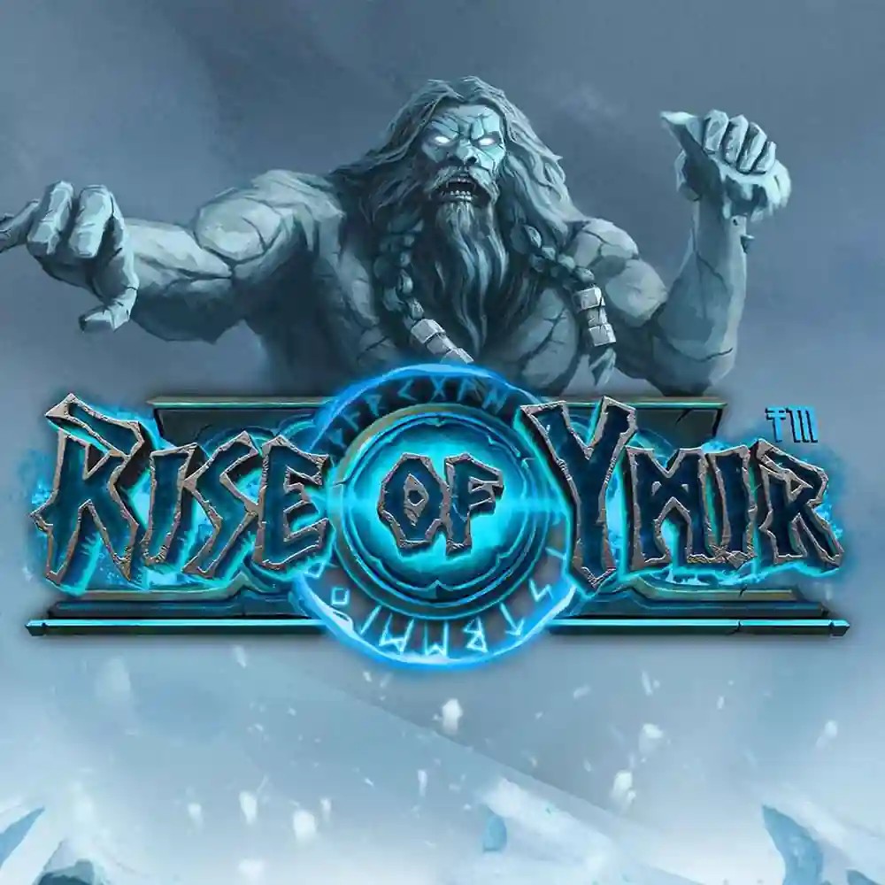 Rise of Ymir slot visual from Hacksaw Gaming available on sspinit.com