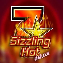Sizzling Hot Deluxe logo by Novomatic Spinit Casino
