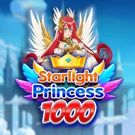 Starlight Princess 1000 online game logo by Pragmatic Play on sspinit.com