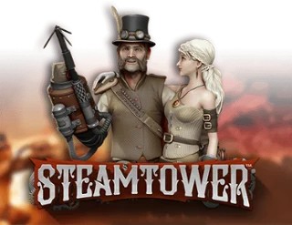 Steam Tower Slot game by NetEnt – logo hosted on Spinit Casino