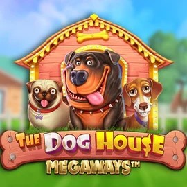 The Dog House Megaways online game logo by Pragmatic Play on sspinit.com