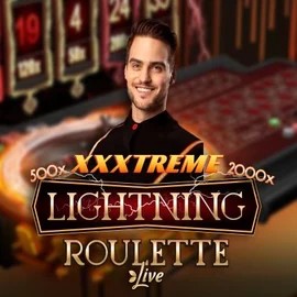 XXXtreme Lightning Roulette online game logo by Evolution on sspinit.com